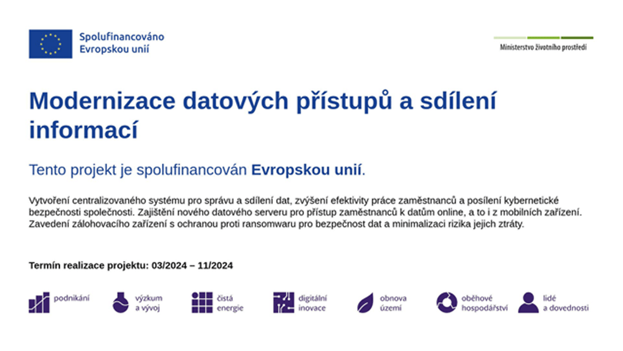 Project for the modernization of data access and information sharing